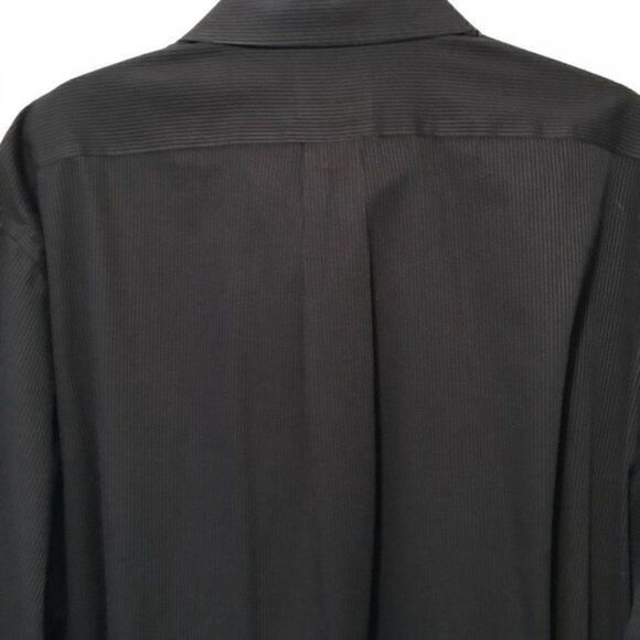 Dockers textured black dress shirt. - Picture 8 of 8